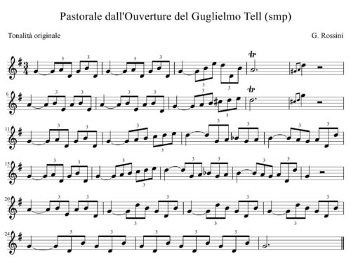 Rossini – Guglielmo Tell – Ouverture III (br, smp)
